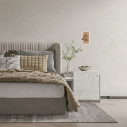 Kinkiet do sypialni Doria WL-83957-1-GD