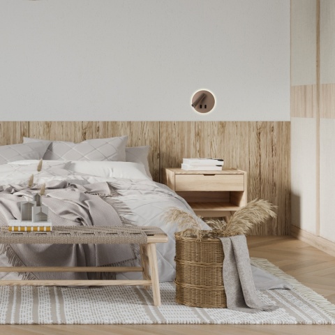 Kinkiet do sypialni Furla WL-53742-1-CF