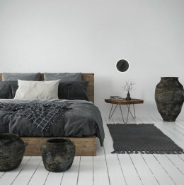 Kinkiet do sypialni Furla WL-53742-1-BK