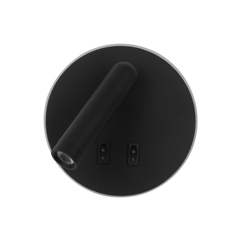 Kinkiet do sypialni Furla WL-53742-1-BK