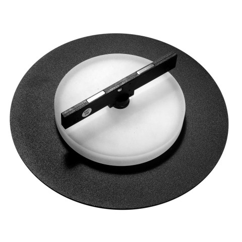 Kinkiet indirect okrągły do szyn magnetycznych UN5-YSBD Micro Magnetic 9W 4000K czarny