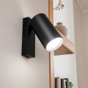 Lampa ścienna BORA S1003 1 xGU10 czarny