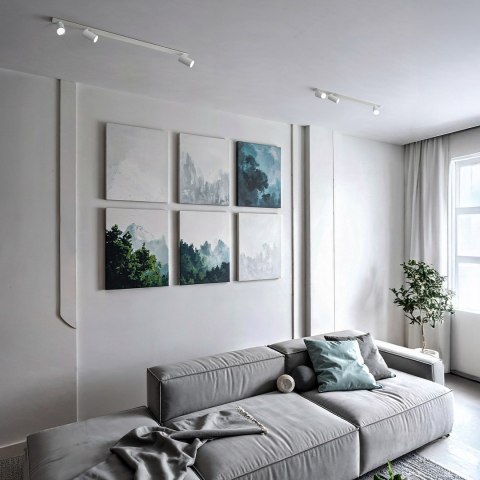 Lampa sufitowa wpuszczana BORA KJ2106 3xGU10 biały