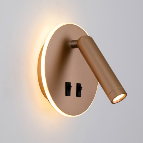 Kinkiet do sypialni Furla WL-53742-1-GD