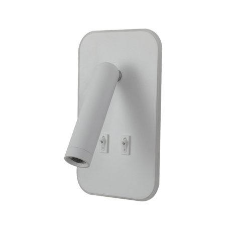 Kinkiet do sypialni Doria WL-83957-1-WH