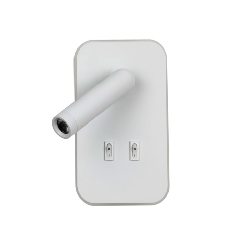 Kinkiet do sypialni Doria WL-83957-1-WH