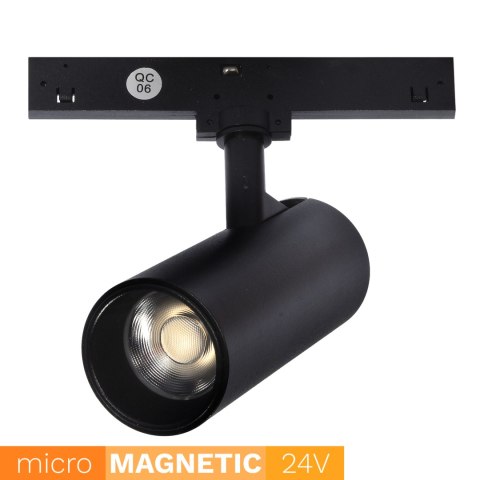Reflektor spot do szyn magnetycznych UN5-L33 Micro Magnetic 6W 4000K czarny