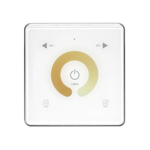 Sterownik naścienny, panel dotykowy SW0105 2,4G biały