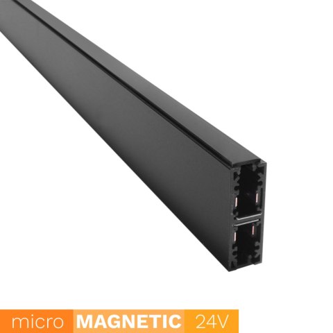 Szyna Magnetyczna wisząca dwustronna UN5-H Micro Magnetic 200cm czarna