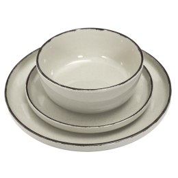 Zestaw obiadowy Temp na 4 osoby beżowy
