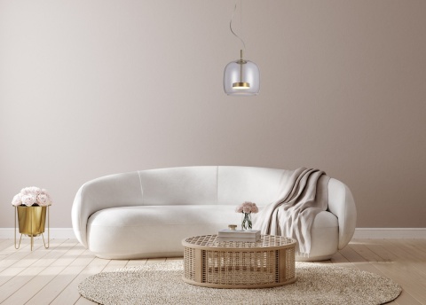 Lampa wisząca Caste PND-17760A-BRSS-CL