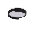 Plafon Halo 27 cm czarny LED CCT