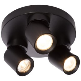 Plafon Pointa czarny 3xGU10