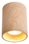 TUBA LAMPA SUFITOWA 1X15W GU10 7,9/10 DREWNIANY