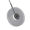 Wisząca lampa pionowa Casy dymna LED CCT