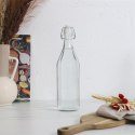 Butelka szklana 1L gładka