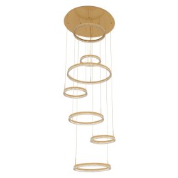 Lampa wisząca do antresoli Hall 350 cm złoty LED CCT