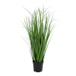 Sztuczna trawa w czarnej donicy 68cm