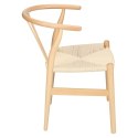 Krzesło Wicker Naturalne Naturalne inspi