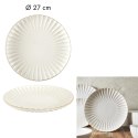 Talerz obiadowy Vlora 27cm beżowy