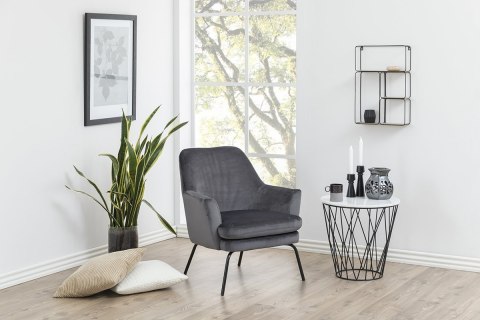 Fotel Chisa VIC Dark Grey
