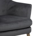 Fotel Chisa VIC Dark Grey