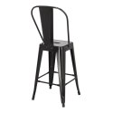 Hoker Paris Back 66cm czarny inspirowany