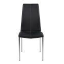 Krzesło Asama black PU