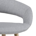 Stołek barowy Grace low light grey