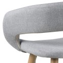 Stołek barowy Grace low light grey