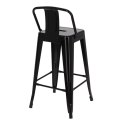 Hoker Paris Back short 66cm czarny insp.