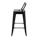 Hoker Paris Back short 66cm czarny insp.