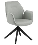 Krzesło obrotowe Aura light grey /black