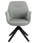 Krzesło obrotowe Aura light grey /black