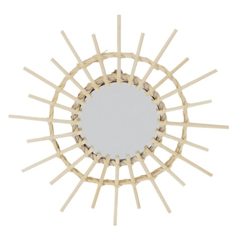 Zestaw 3 luster rattanowych Lipsi
