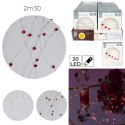 Girlanda 20 LED Serca