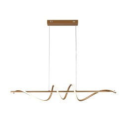 Lampa wisząca złota Bastelo PND-24154-GD