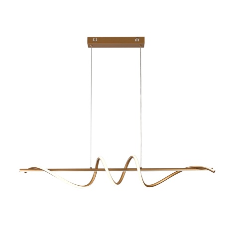 Lampa wisząca złota Bastelo PND-24154-GD