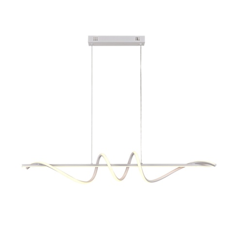 Lampa wisząca biała Bastelo PND-24154-WH