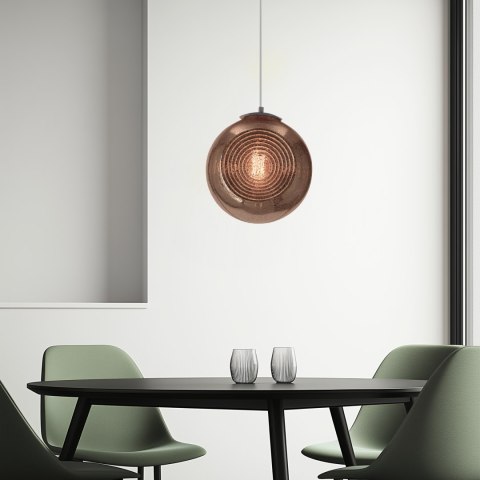 LAMPA SUFITOWA WISZĄCA CANDELLUX CLUB 31-51219 E27 PATYNOWY