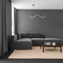 Lampa wisząca Meleca S czarna LED CCT