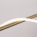 Lampa wisząca Meleca S złota LED CCT