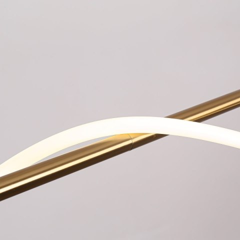 Lampa wisząca Meleca S złota LED CCT