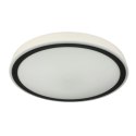 Plafon Vegas 30 cm czarny LED 4000K