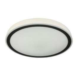 Plafon Vegas 30 cm czarny LED 4000K