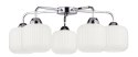 CROMADO lampa sufitowa chromowy 5x60W E27 klosz biały