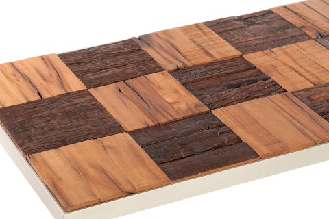 Stół kawowy szachownica drewniany