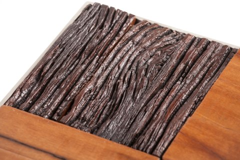 Stół kawowy szachownica drewniany