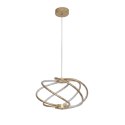 Lampa wisząca Kandor złota LED CCT