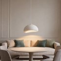 Lampa wisząca Nube 30cm biała